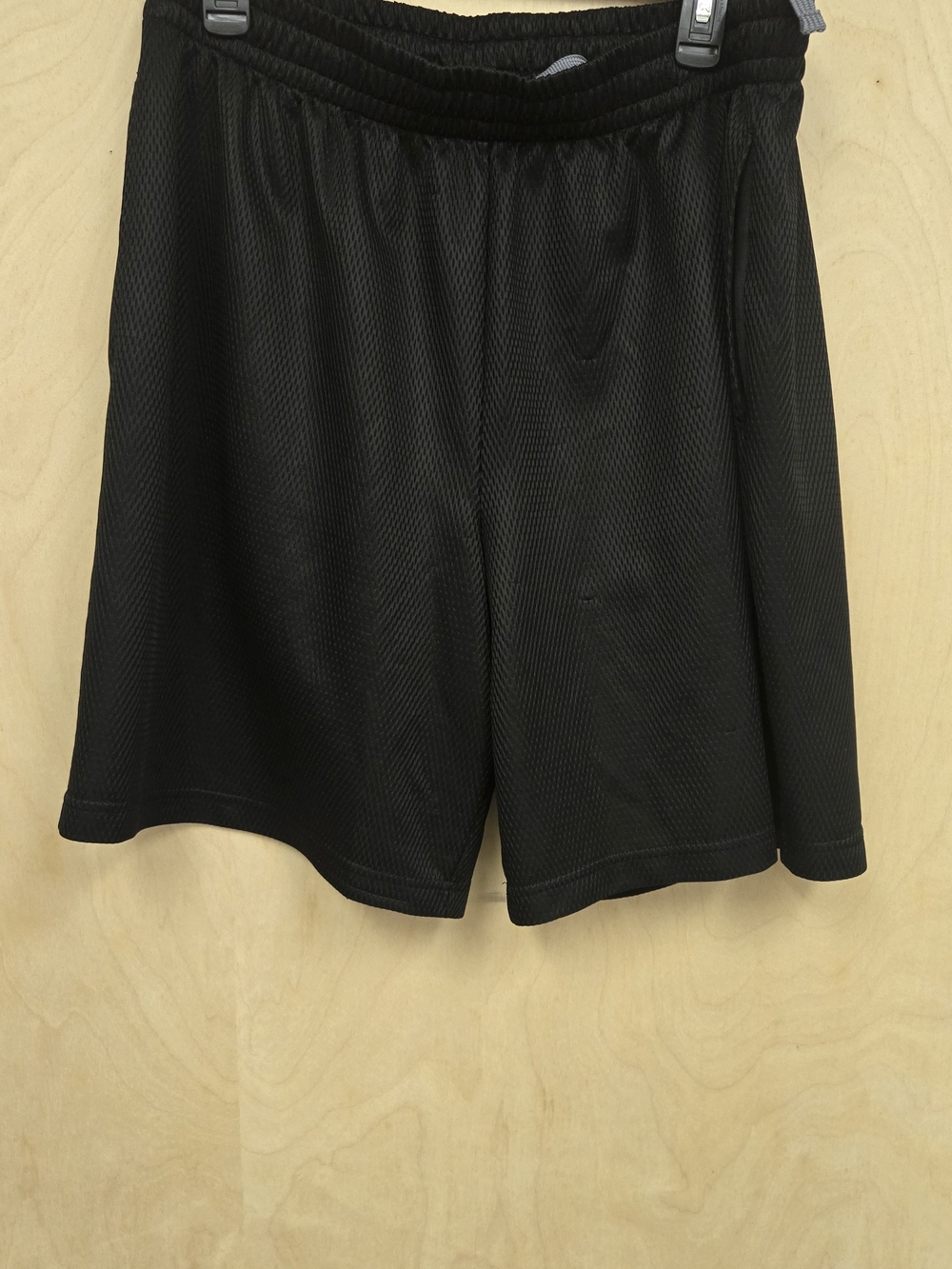 Athletic Works Black Mesh Athletic Shorts